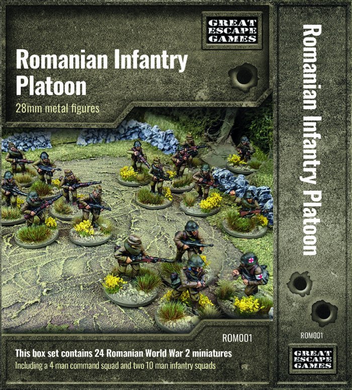 Romanian Infantry Platoon Summer Uniform