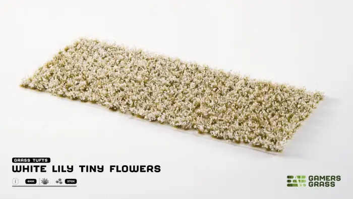 White Lily Tiny Flowers