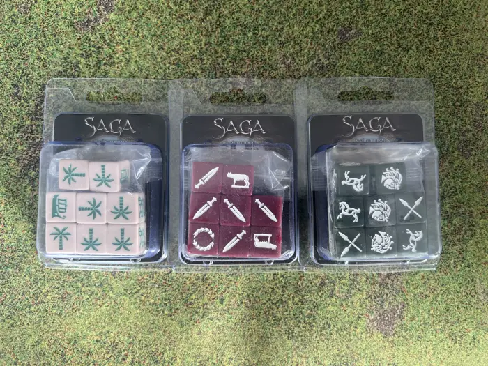 Age of Caesars Dice Set. 
