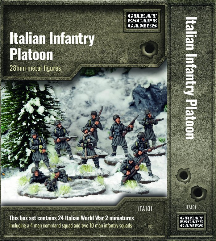 Italian Infantry Platoon Winter Uniform