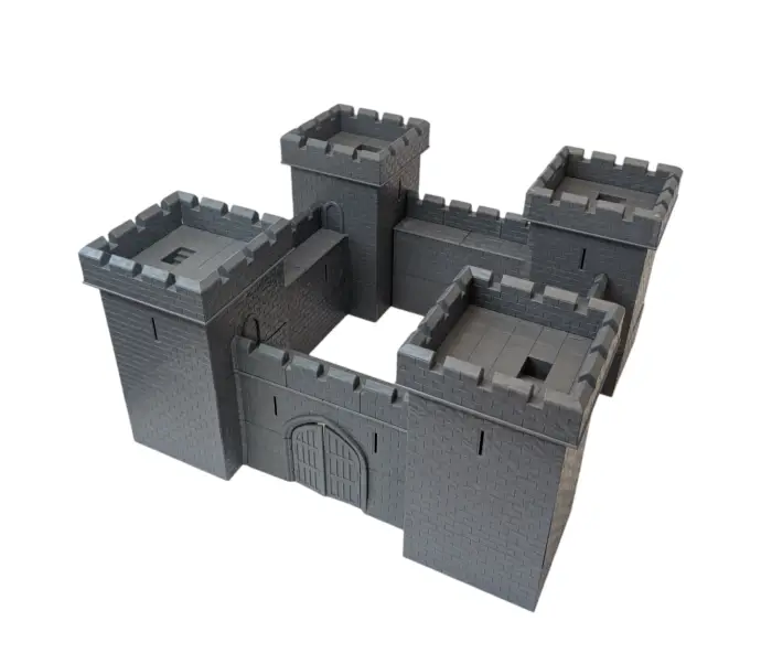 Basic Castle with Square Towers