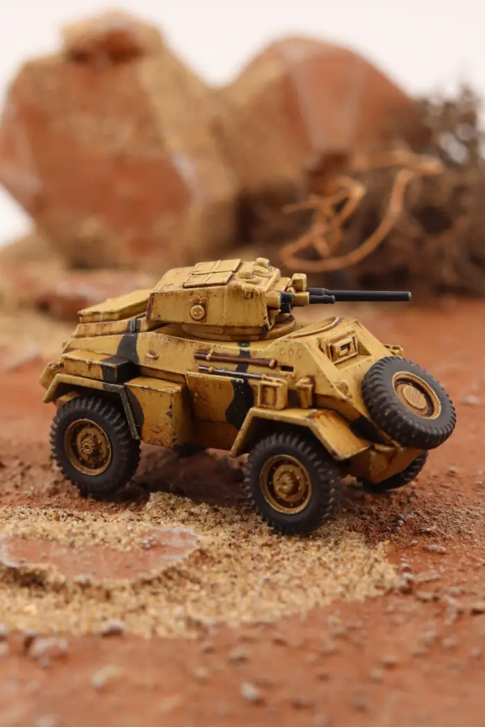 15mm 1/100 Humber MKII/IV Armoured Car