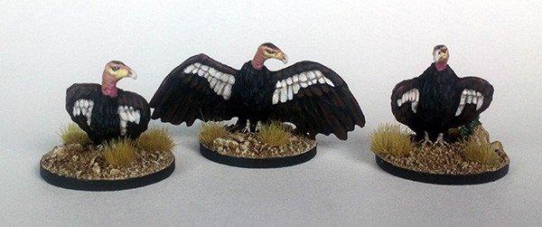 A Kettle of Vultures (3 models)