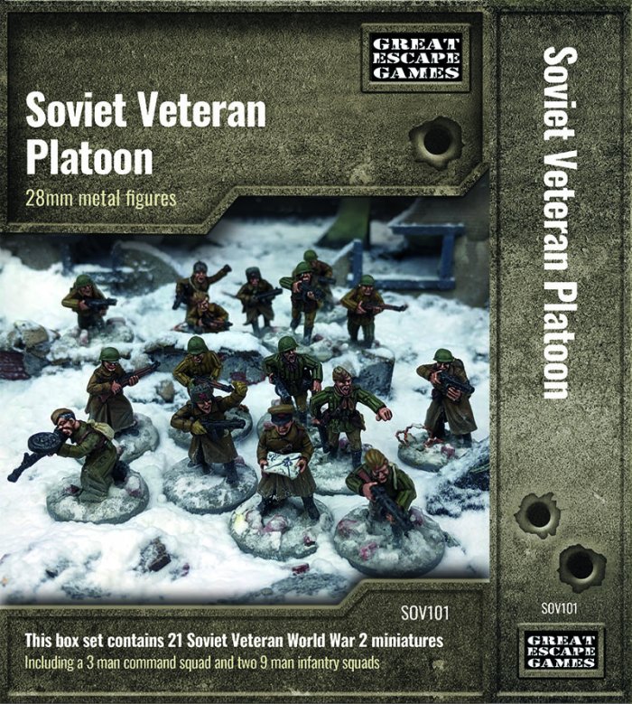 Soviet Veteran Platoon Winter Uniform