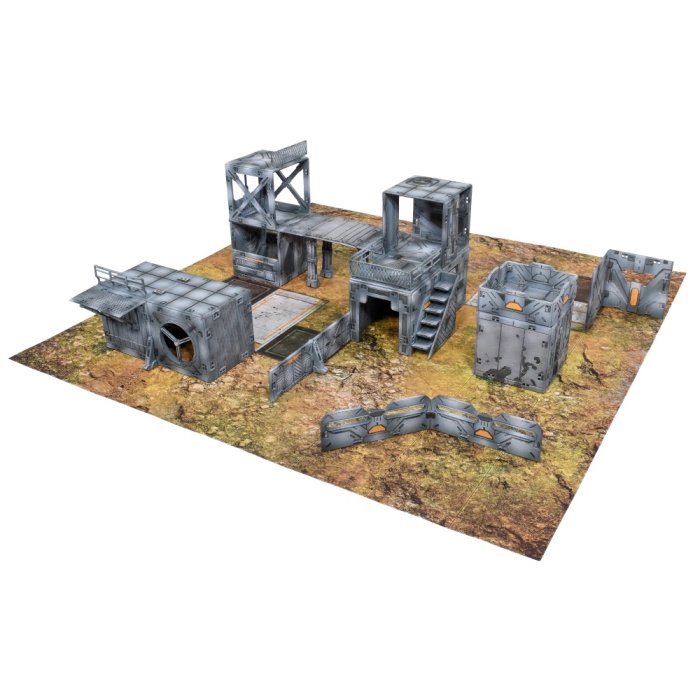 Halo: Flashpoint Deluxe Buildable 3D Terrain Set 