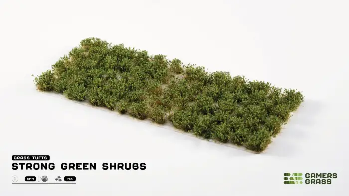 Strong Green Shrubs